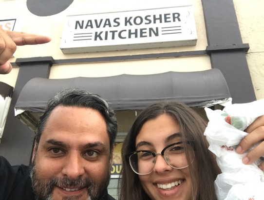 N is for Navas Kosher Kitchen and NOA Cafe